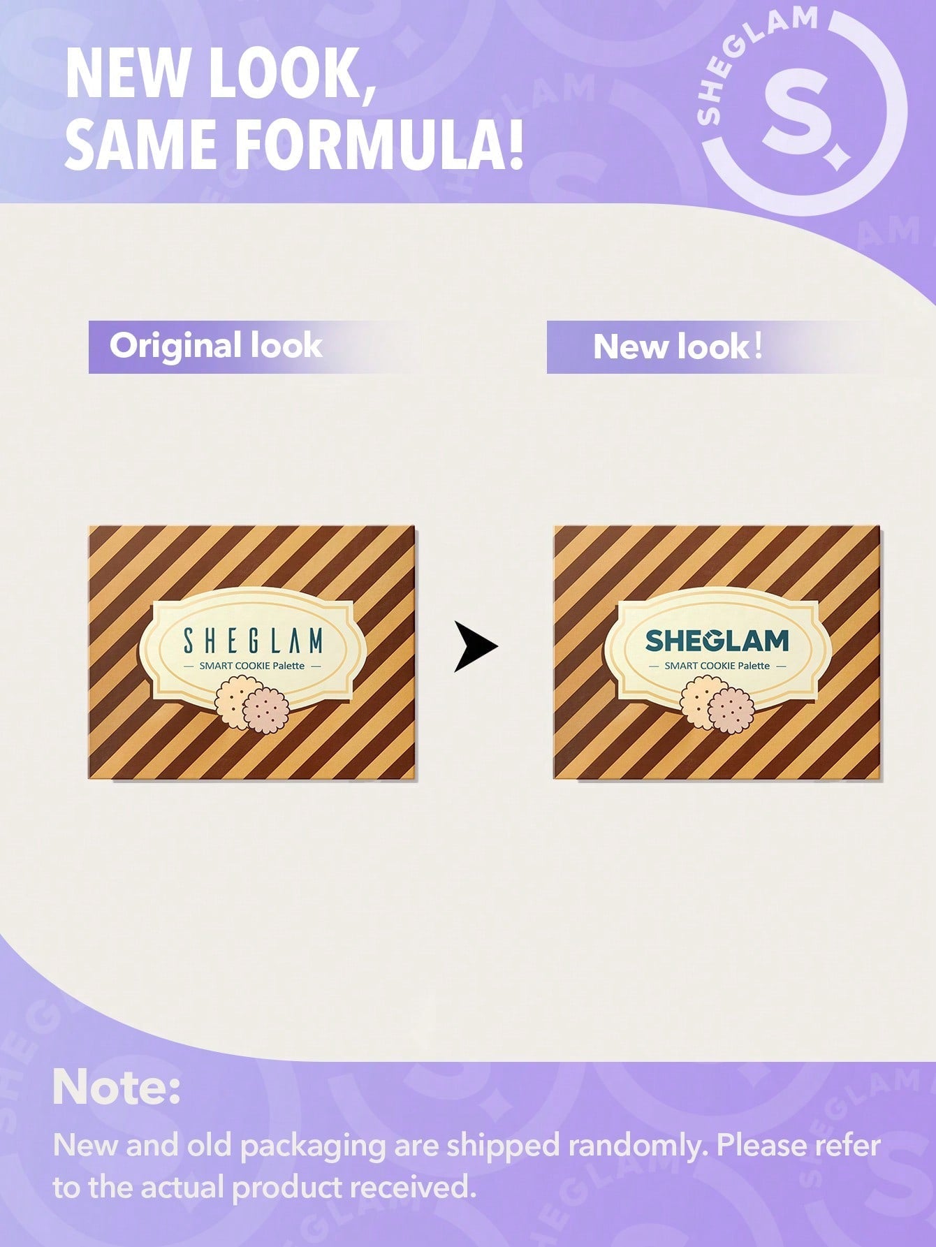 SHEGLAM Smart Cookie Palette 12-Clolor Shimmer Matte Eyeshadow Palette Warm Brown Smoky Eyes Long Lasting Ultra Pigmented Soft Smooth Blendable Eyeshadow - Negative Apparel