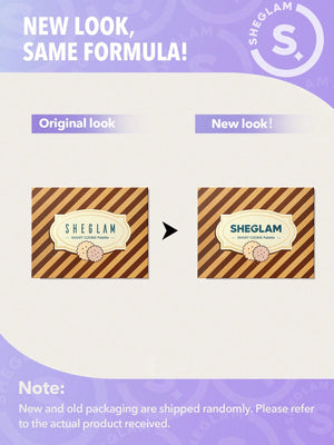 SHEGLAM Smart Cookie Palette 12-Clolor Shimmer Matte Eyeshadow Palette Warm Brown Smoky Eyes Long Lasting Ultra Pigmented Soft Smooth Blendable Eyeshadow - Negative Apparel