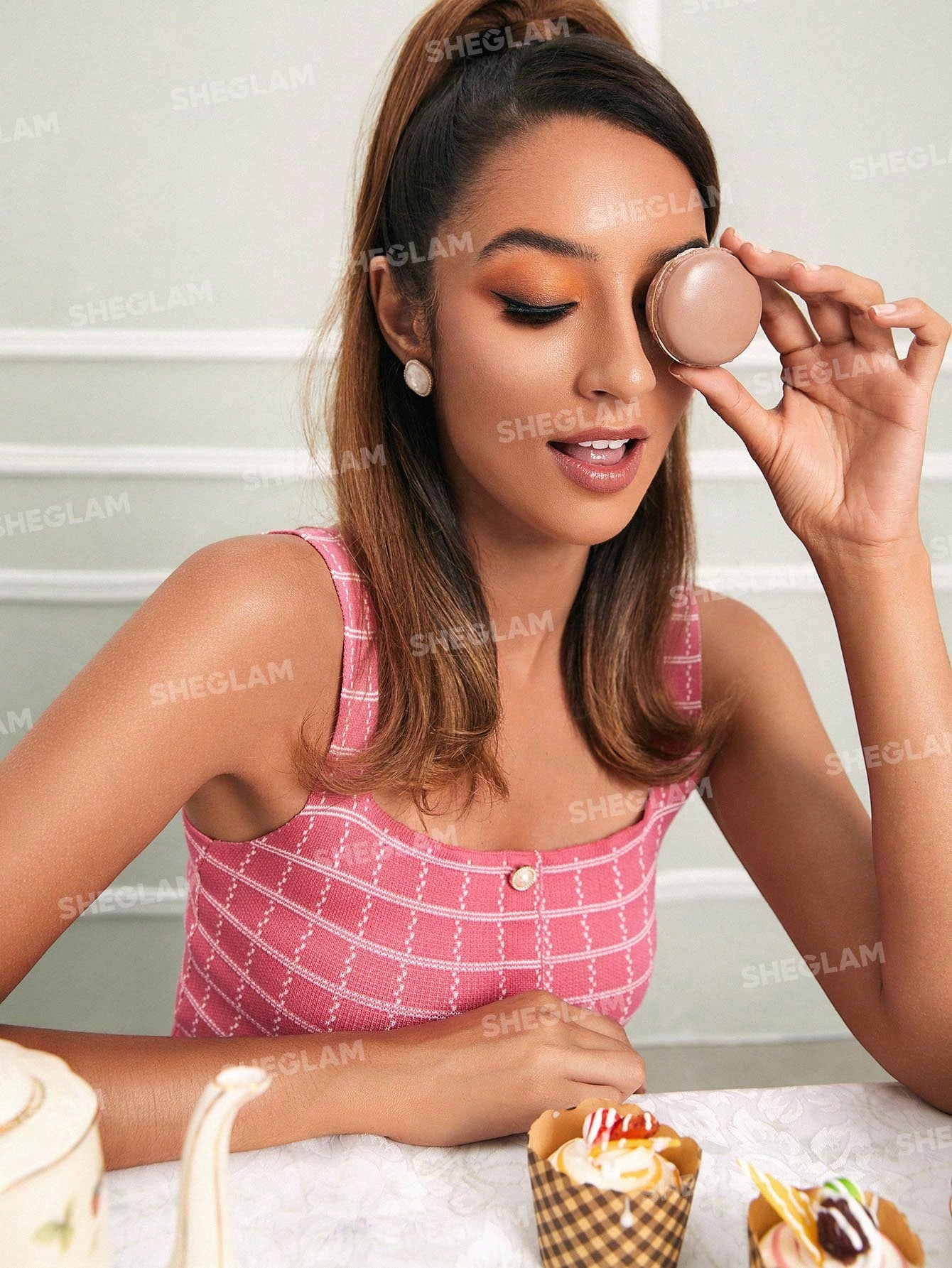 SHEGLAM Smart Cookie Palette 12-Clolor Shimmer Matte Eyeshadow Palette Warm Brown Smoky Eyes Long Lasting Ultra Pigmented Soft Smooth Blendable Eyeshadow - Negative Apparel