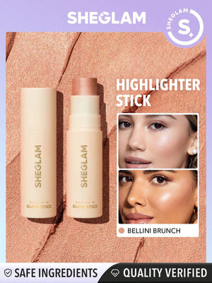 SHEGLAM Snatch 'n' Glow Stick-Vanilla Frost Cream Highlighter Makeup Stick - Negative Apparel