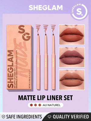 SHEGLAM So Lippy Lip Liner Set - Negative Apparel