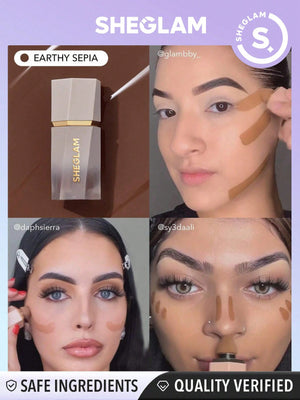 SHEGLAM Sun Sculpt Liquid Contour (Deep Shades) - Negative Apparel