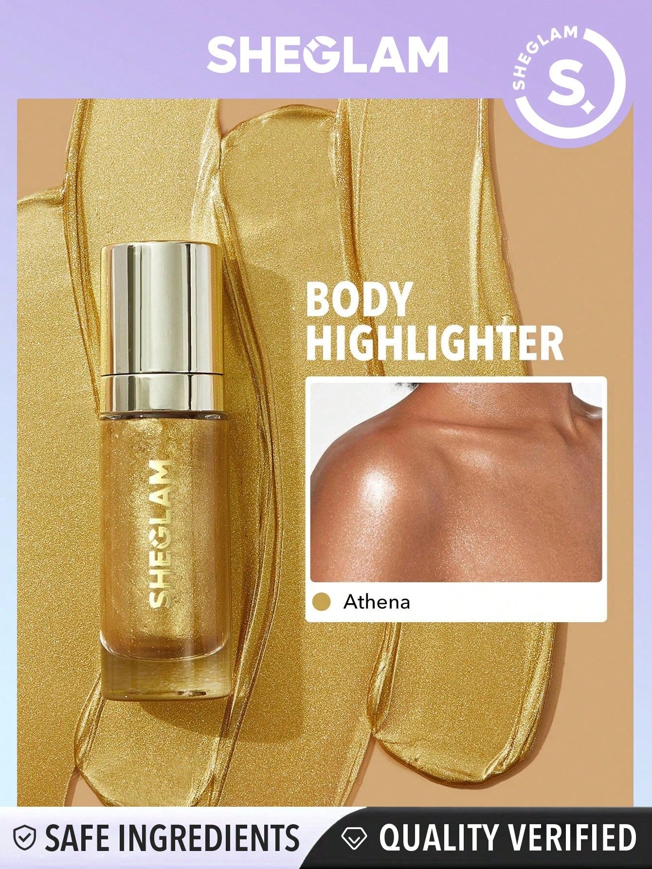 SHEGLAM Sunkissed Body Highlighter - Negative Apparel