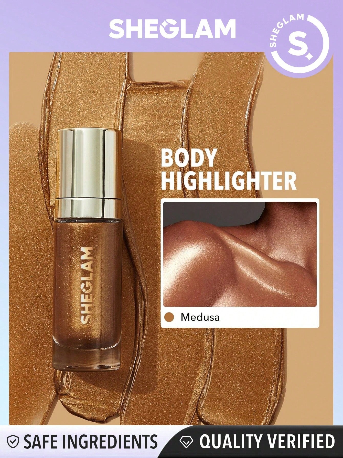 SHEGLAM Sunkissed Body Highlighter - Negative Apparel