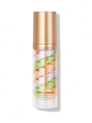 SHEGLAM Triple Threat Correcting Primer 3 In 1 Color Pore Minimizing Facial Makeup Primer Smooth Fine Lines Color Correcting Face Primer - Negative Apparel