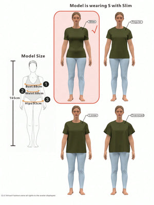 SHEIN Essnce Heart Cut Out Ruched Detail Tee - Negative Apparel