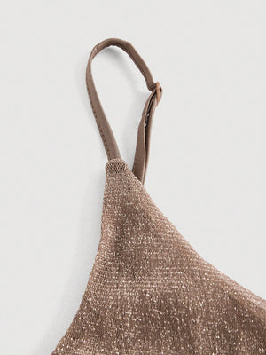 SHEIN One Shoulder Ruched Asymmetrical Hem Mesh Dress - Negative Apparel