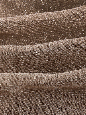 SHEIN One Shoulder Ruched Asymmetrical Hem Mesh Dress - Negative Apparel