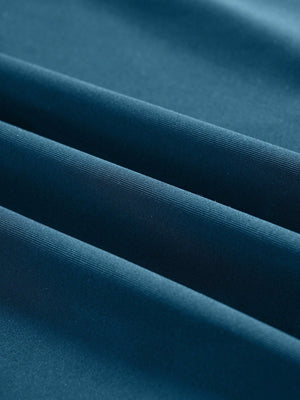 SHEIN Solid Ruched Mermaid Hem Cami Dress - Negative Apparel