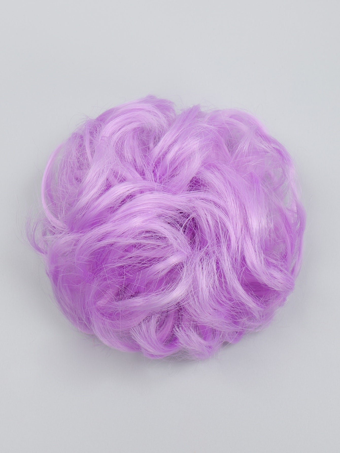 Short Curly Synthetic Hair Updo - Negative Apparel