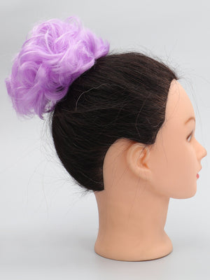 Short Curly Synthetic Hair Updo - Negative Apparel