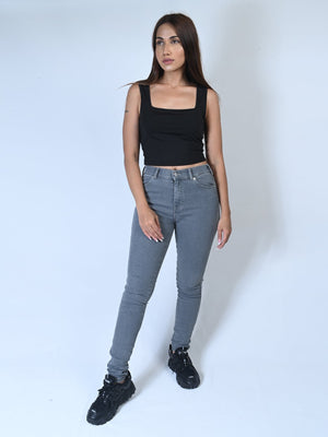 Skinny Fit Plain Jeans - Negative Apparel