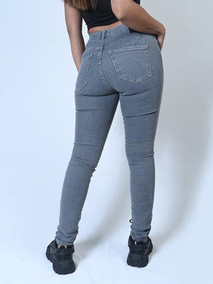 Skinny Fit Plain Jeans - Negative Apparel