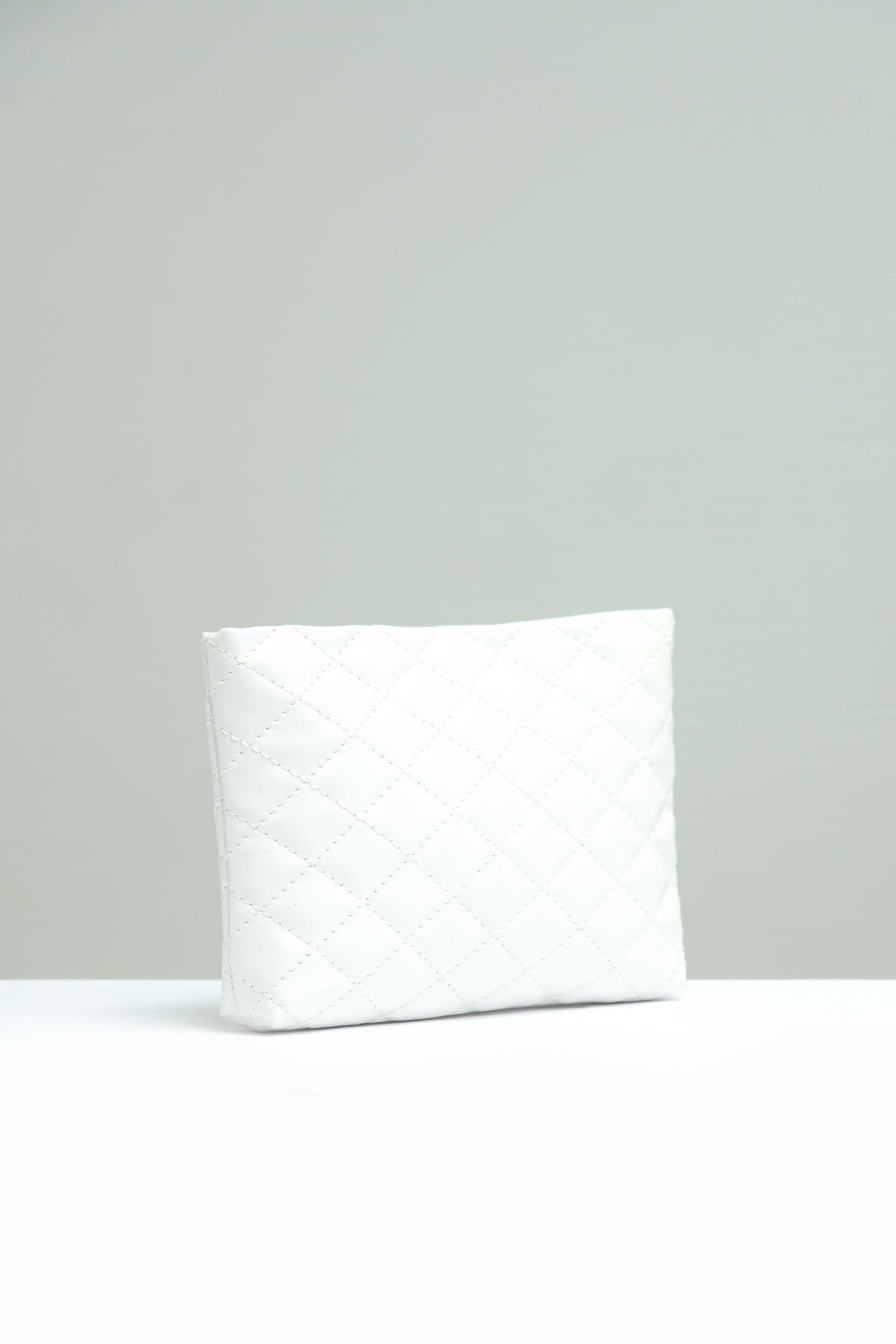 Small Quilted Embossed Pouch - Negative Apparel