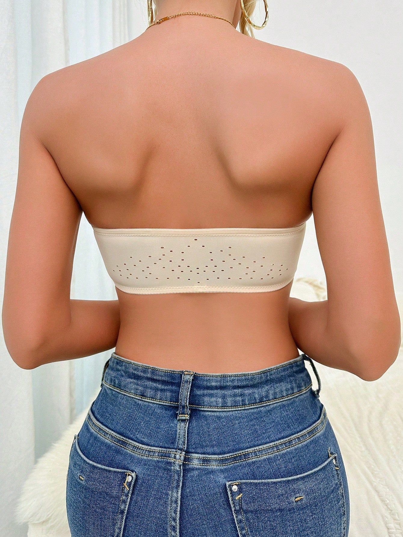 Solid Bandeau Bra - Negative Apparel