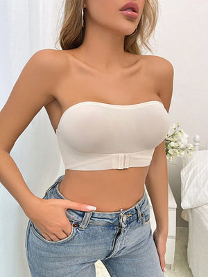 Solid Bandeau Bra - Negative Apparel