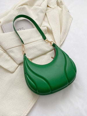 Solid Color Versatile Shoulder Bag For Women - Negative Apparel