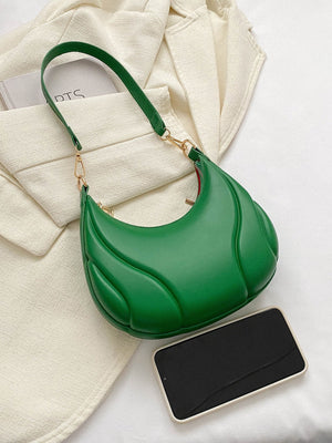 Solid Color Versatile Shoulder Bag For Women - Negative Apparel