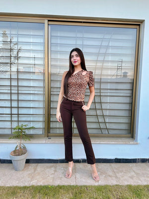 Solid Tailored Suit Pants - Negative Apparel