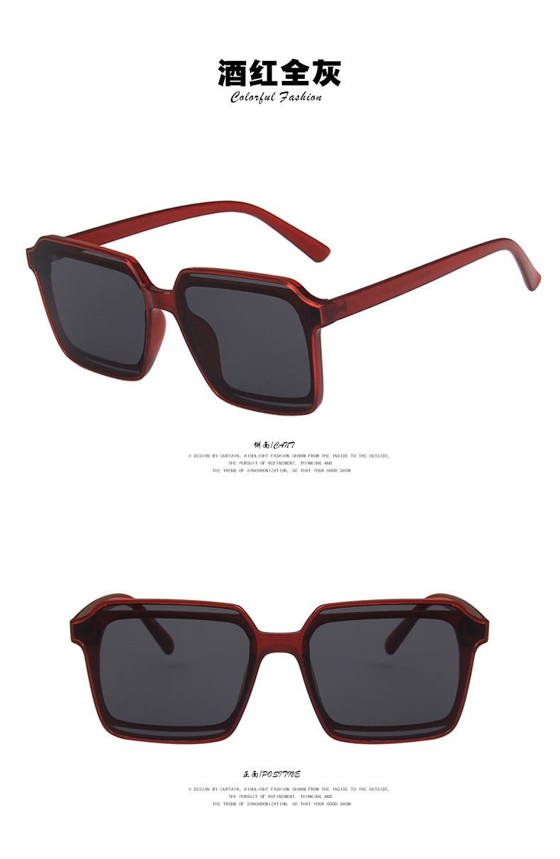 Square Hollow Sunglasses - Negative Apparel