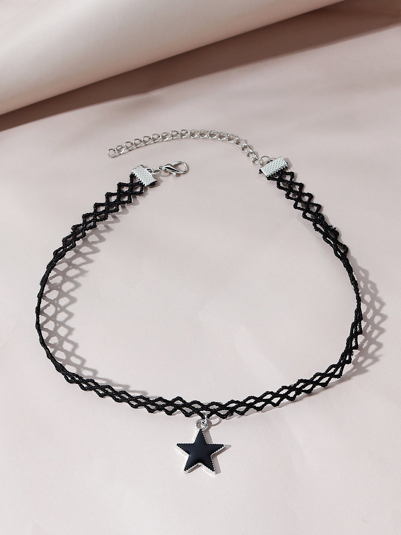 Star Charm Choker - Negative Apparel