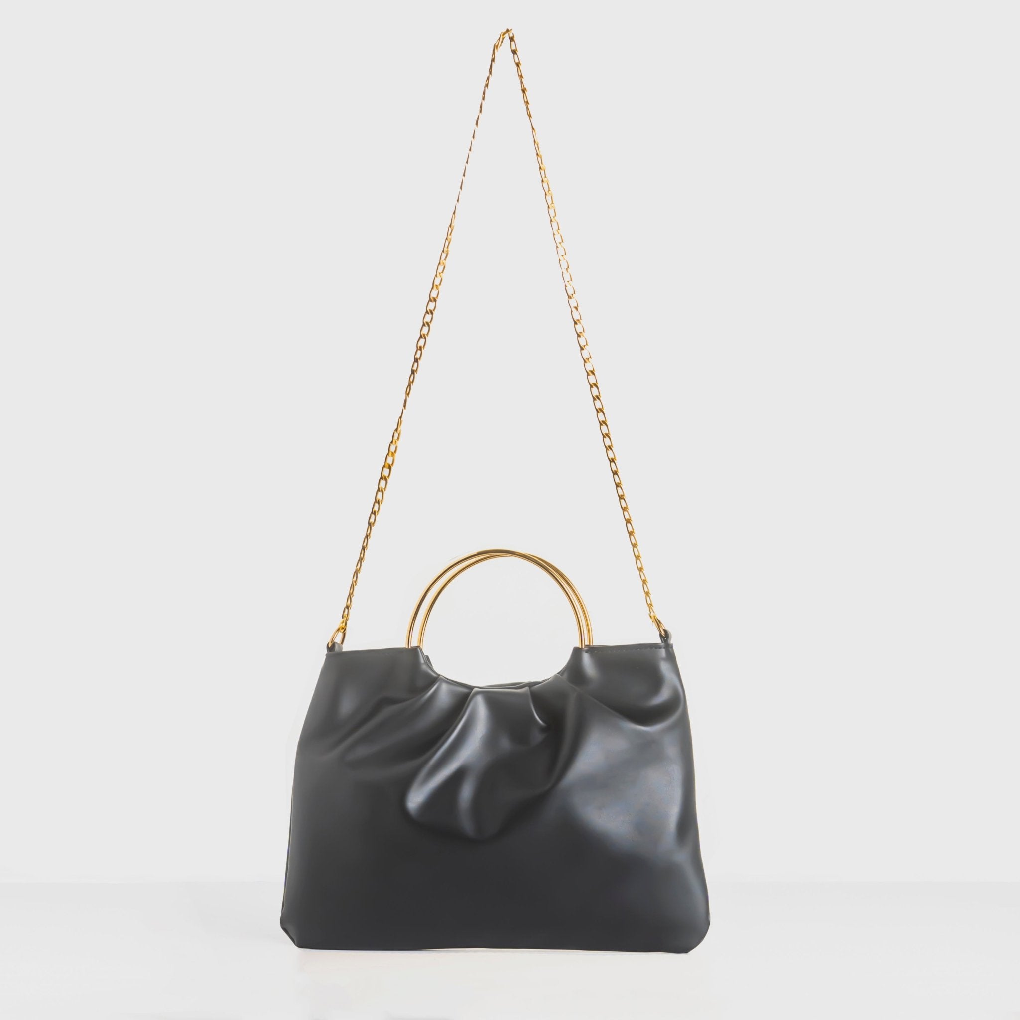 Top Ring Bag With Chain - Negative Apparel