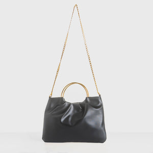Top Ring Bag With Chain - Negative Apparel