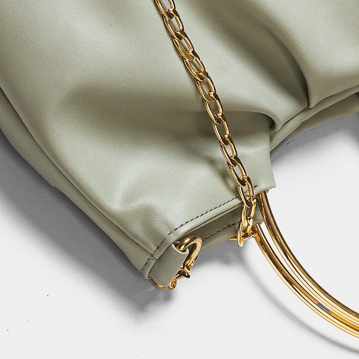 Top Ring Bag With Chain - Negative Apparel