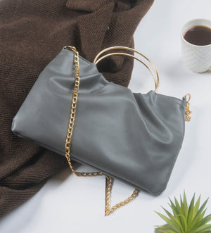 Top Ring Bag With Chain - Negative Apparel