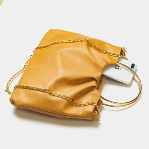 Top Ring Bag With Chain - Negative Apparel