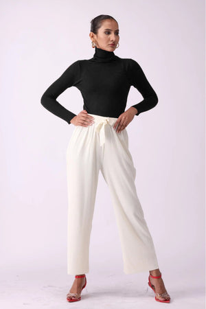 Women High Neck Full Sleeves Shirt - Negative Apparel