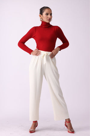 Women High Neck Full Sleeves Shirt - Negative Apparel