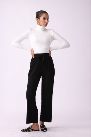 Women High Neck Full Sleeves Shirt - Negative Apparel