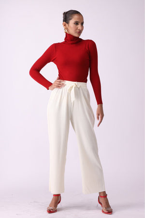 Women High Neck Full Sleeves Shirt - Negative Apparel