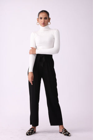 Women High Neck Full Sleeves Shirt - Negative Apparel