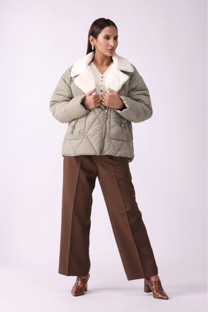 Women Puffer Jacket - Negative Apparel