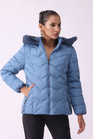 Women Puffer Jacket - Negative Apparel