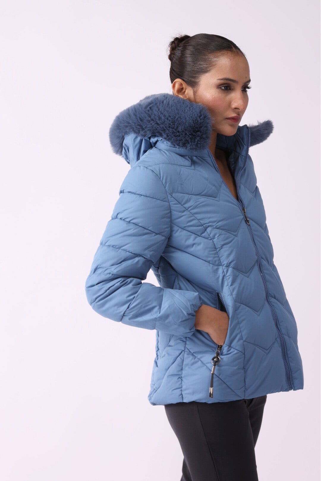 Women Puffer Jacket - Negative Apparel