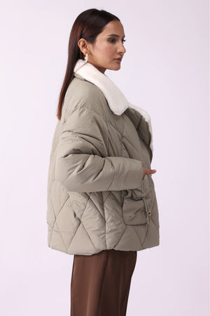 Women Puffer Jacket - Negative Apparel