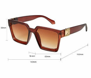 Women Square Frame Sunglasses FD - Negative Apparel