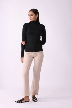 Women Turtle Neck Shirt - Negative Apparel