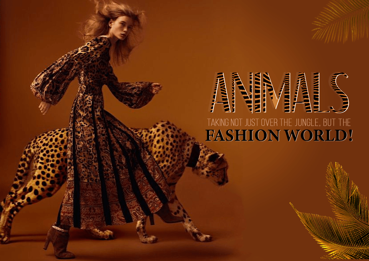 Animals taking not just over the jungle, but the fashion world! - Negative Apparel