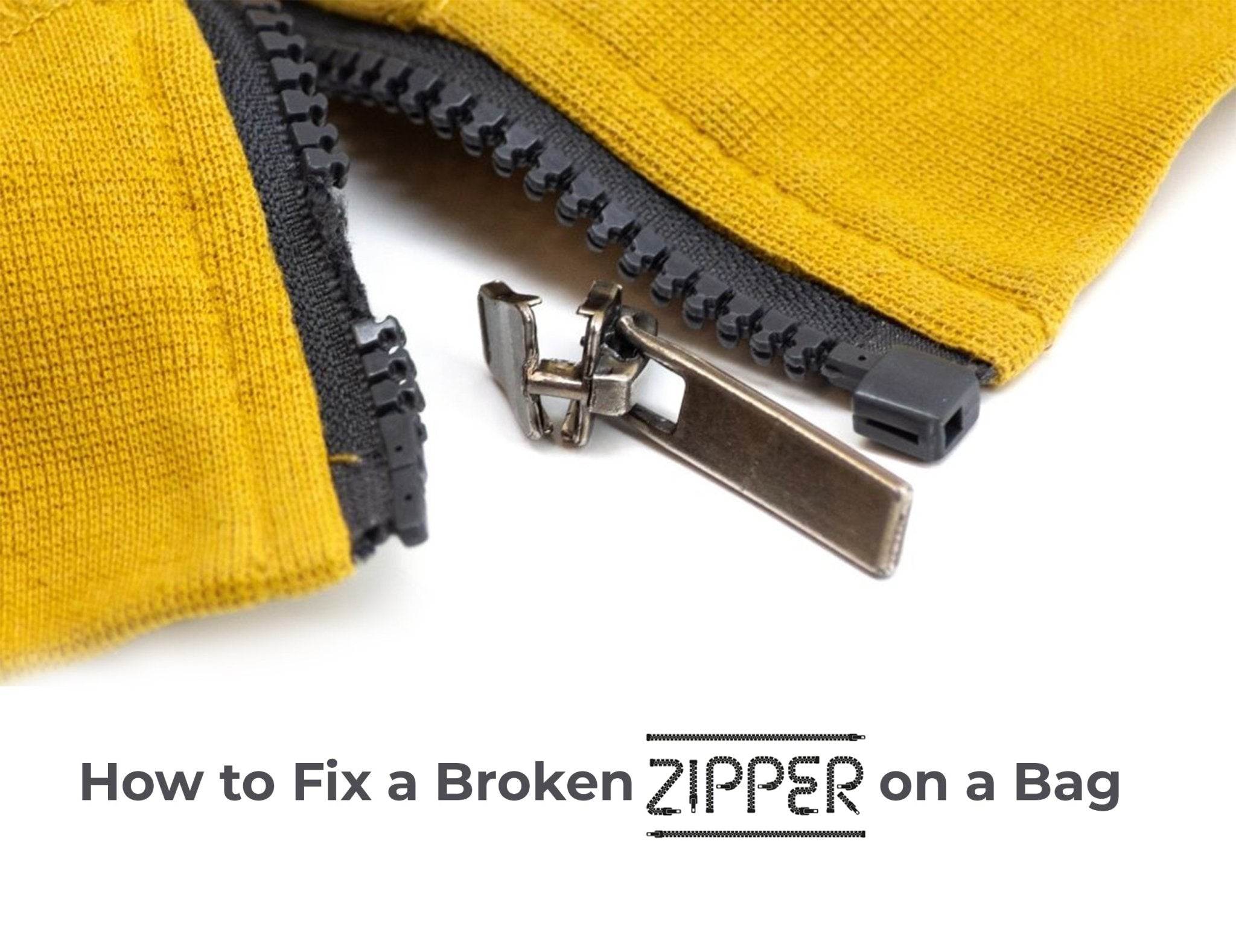 How To Repair Broken Zipper On Bag at Kimberly Clifton blog