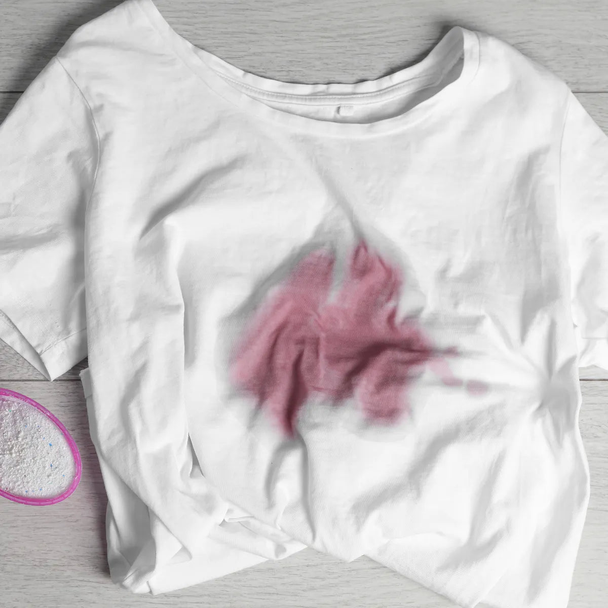 How to Remove a Stain From a White Shirt - Negative Apparel
