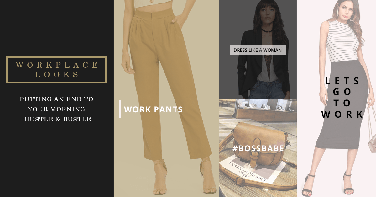 Workplace Looks: Putting an End To Your Morning Hustle and Bustle - Negative Apparel