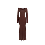 Slimming Sculpting Long Sleeve Dress Stretchy Comfortable
