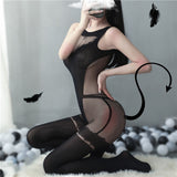 Sheer Mesh Bodystocking