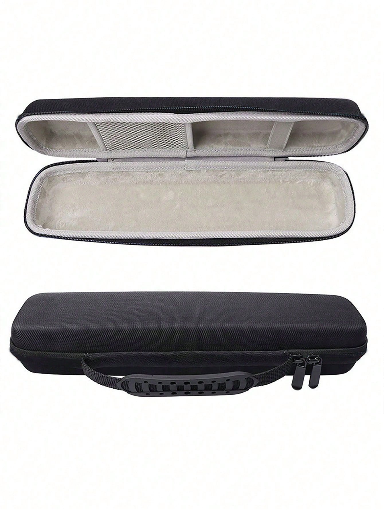 1pc Curling Iron Portable Storage Box Straight Hair Comb Portable Storage Bag - Negative Apparel