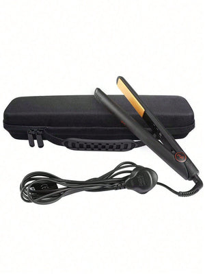 1pc Curling Iron Portable Storage Box Straight Hair Comb Portable Storage Bag - Negative Apparel