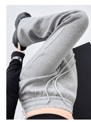 2024 New Casual Sweatpants High Waist Drape Horseshoe Pants - Negative Apparel